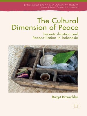 cover image of The Cultural Dimension of Peace
